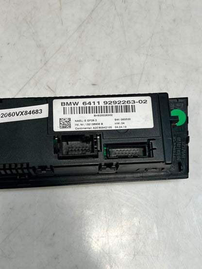 2013-2015 BMW X1 E84 E81 E87 E90 E91 Climate HEATER Control UNIT Panel 9292263