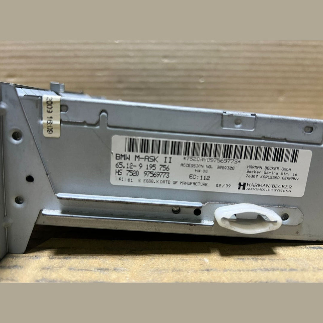 BMW Navigation System Controller 9195756 5 Series E60 E61 and 6 Series E63 E64