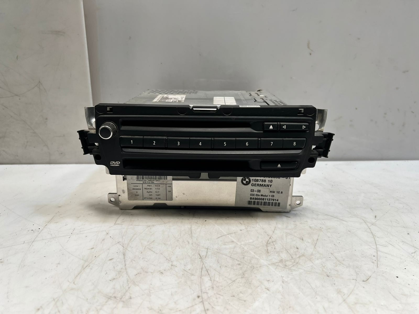 2007-2010 BMW 3 Series E90 E91 E92 E93 Navigation System SAT CD CCC 9185536 OEM