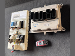 Load image into Gallery viewer, BMW 1 F20 PRE LCI 118i  N13B16A  ENGINE CONTROL UNIT ECU KEY LOCK SET - 8610484
