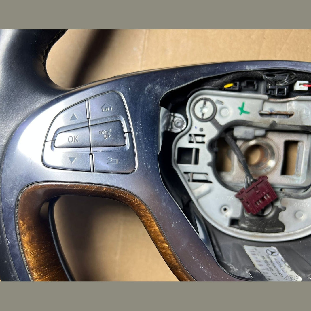 Mercedes W222 Steering Wheel Multi Function Sport Assembly With Paddle Shifts