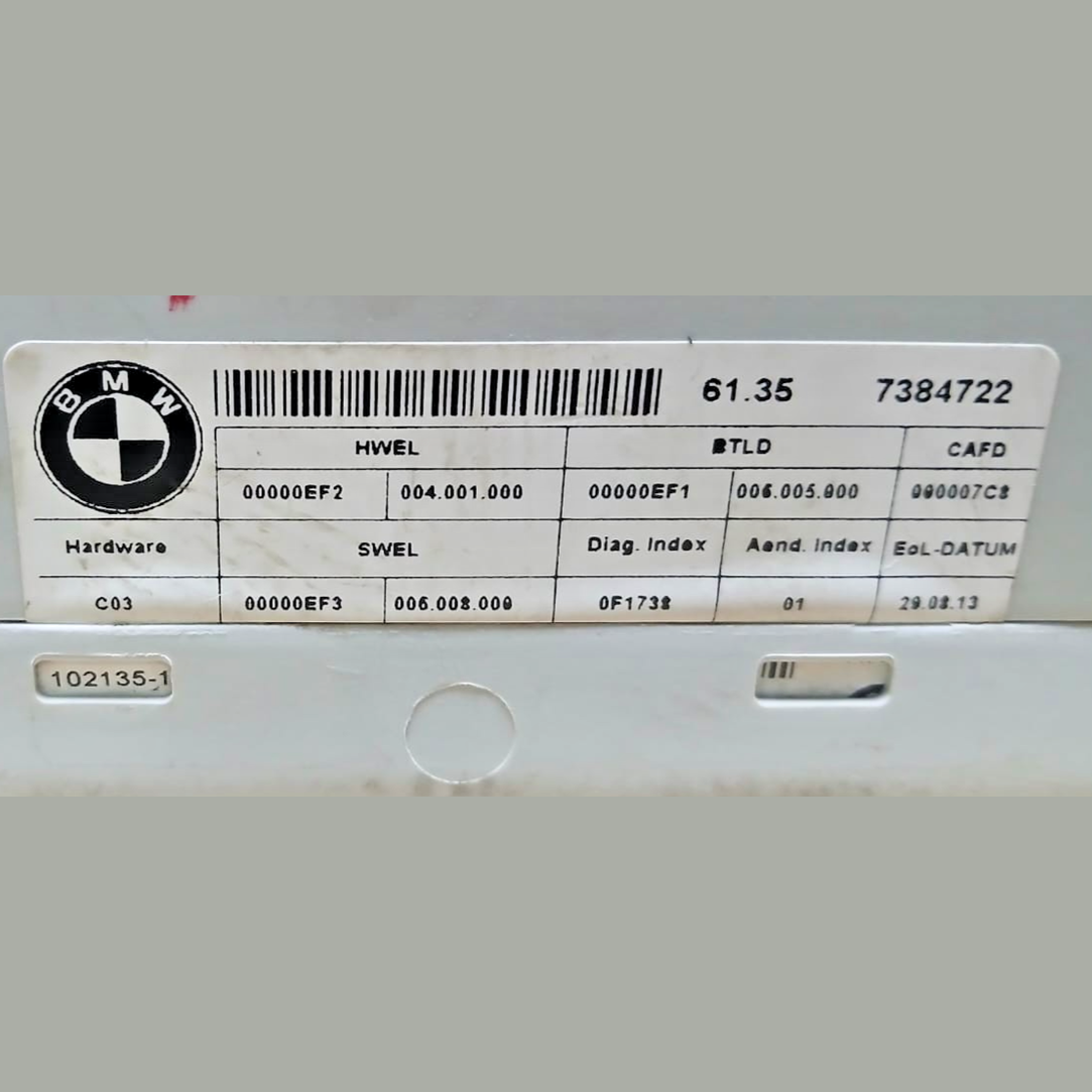 BMW F15 F16 F31 F36 Module Control Unit Trunk Lid Rear Tailgate Lift 7384722