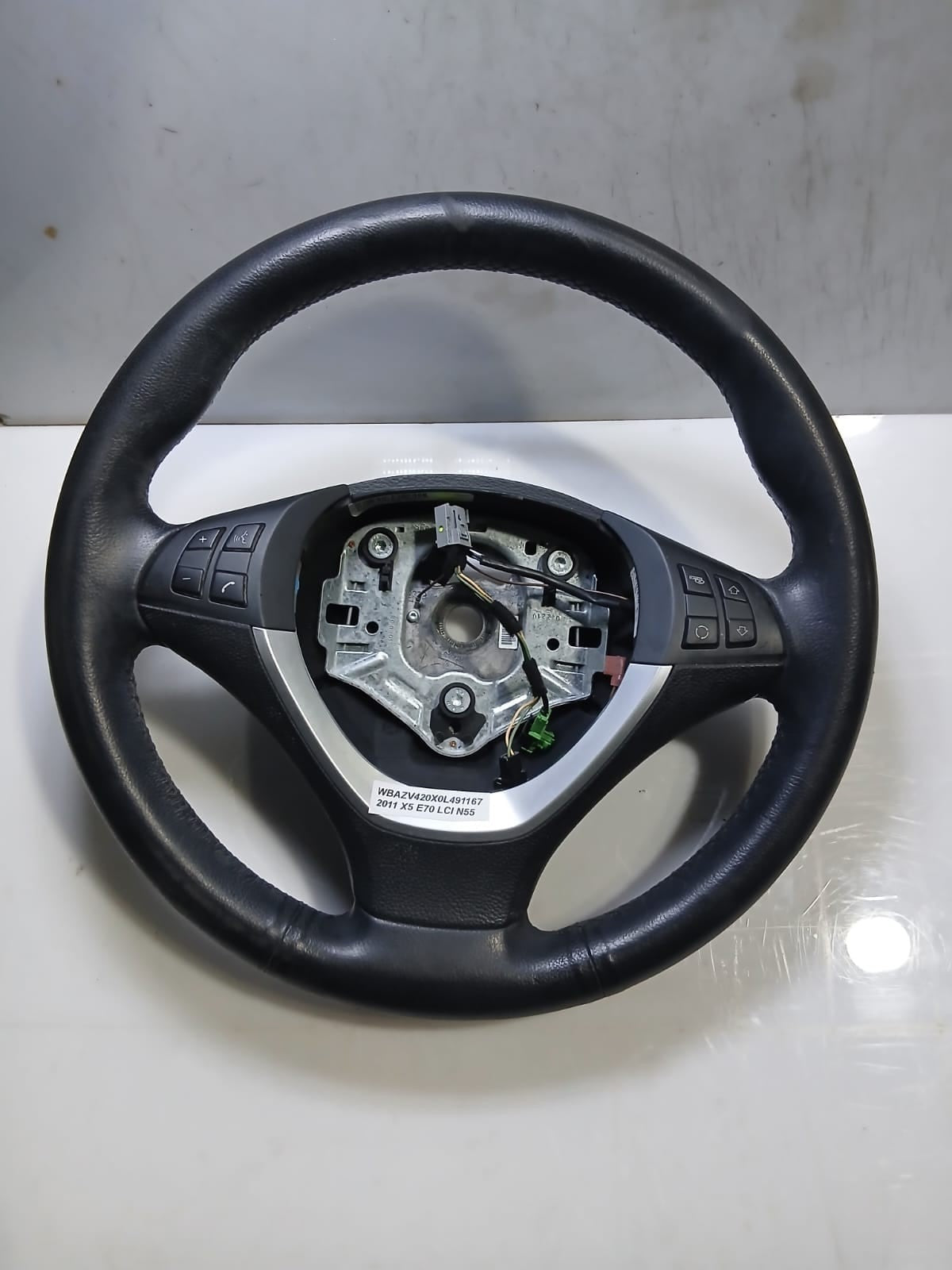 2010 BMW X5 E70 LCI Steering Wheel Multifunction Switch 9199424 OEM