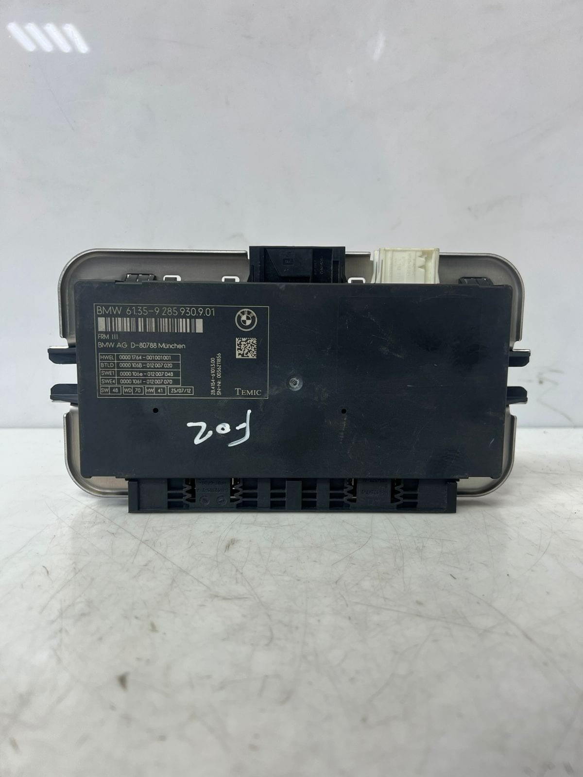 2011-2015 BMW F01 F02 740i 750i FRM3 Footwell LED Control Module 9285930 OEM