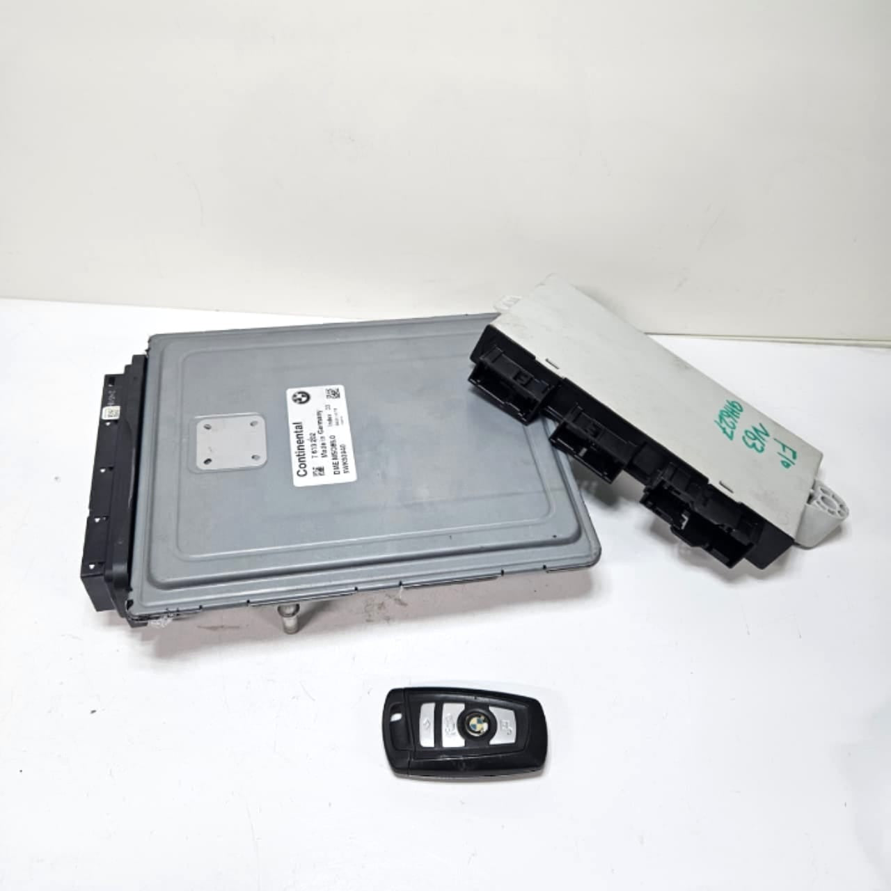 2010-2013 BMW 550i 650i 750i 4.4L N63 Engine Control Module DME Key Set 7613202