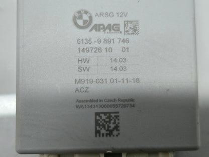  9891746-2019-2023 BMW X5 G05 RHD Roller Cover Control Module OEM