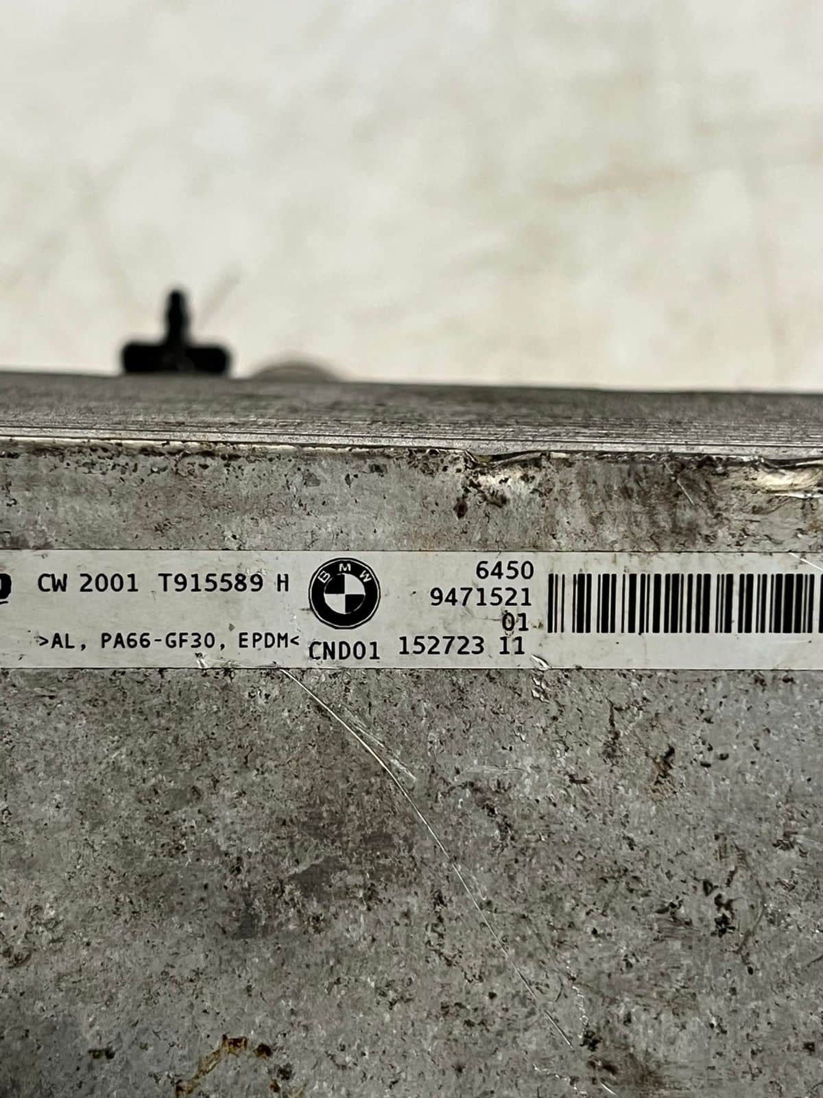 2018 BMW 320i F20 F21 F22 F23 F30 Air Conditioning Condenser With Drier 9471521