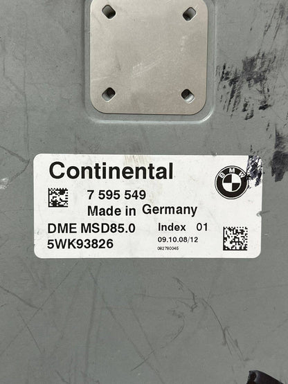 Ecu BMW F Series 5.0i  ENGINE CONTROL UNIT 7595549 DME MSD85.0 5WK93826