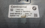 BMW N52 MSV80.0 ENGINE CONTROL ECU MODULE 7602220