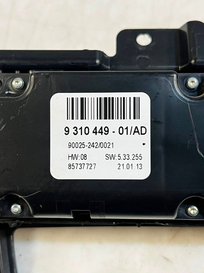 2011-2013 BMW X5 E70 X6 E71 AC Climate Control Panel 9310449 OEM