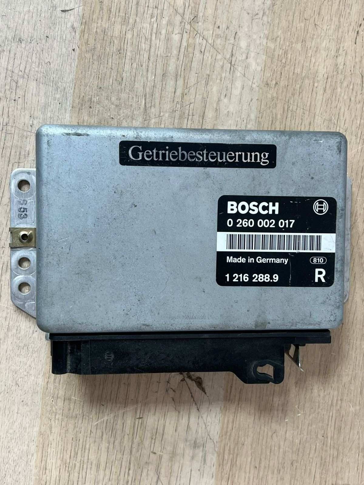 1216288.9 R BMW SERIES 7(E32) 5.0 750IL Automatic Gearbox Computer 0260002017