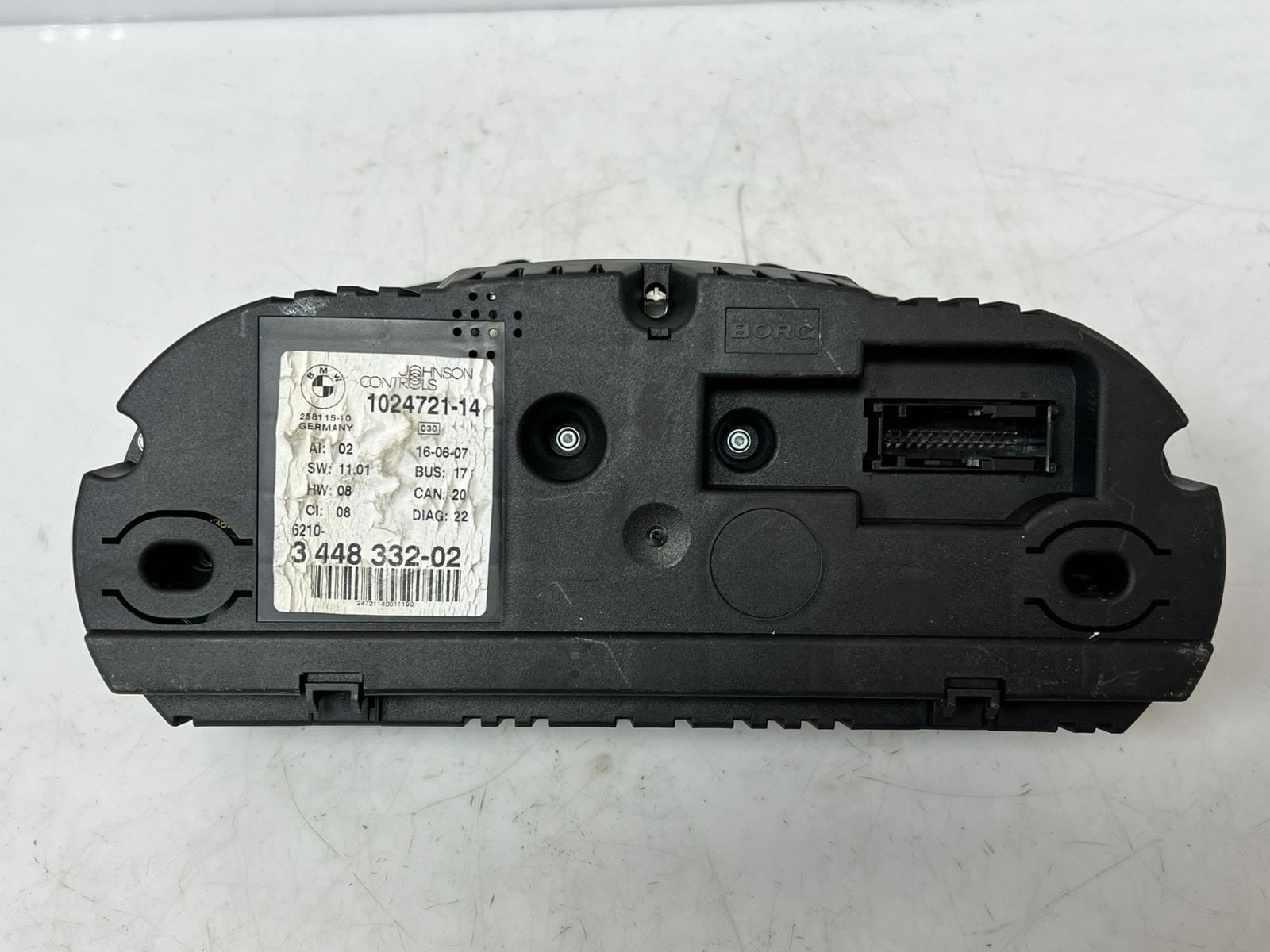 2007 BMW X3 E83 LCI N52 3.0si SPEEDOMEETER  Instrument Cluster 3448332 OEM