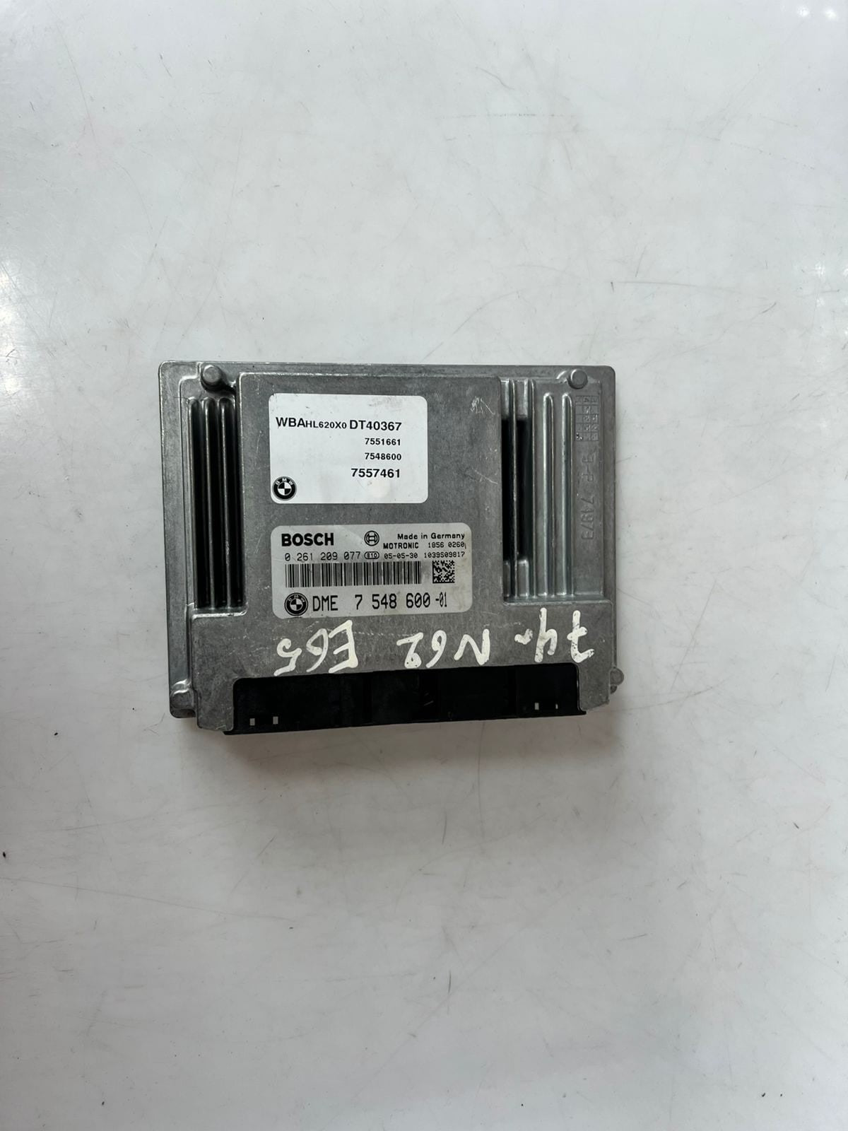 2006-2007 BMW 550i 650i 750i Engine Control Module ECU 7548600 OEM