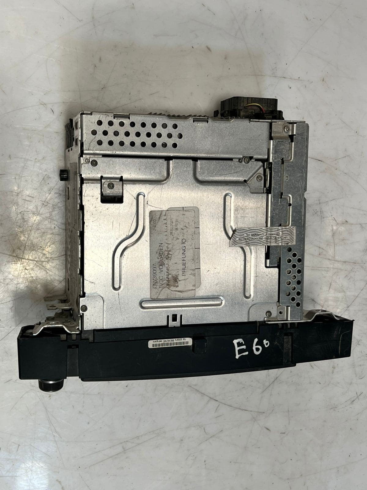 OEM BMW CD/MD Audio Deck Head Unit For 5 Series 525i Model E60 E61 9147871