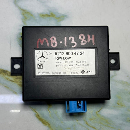 Genuine Mercedes W212 E-Class Central Gateway Control Module A212 9004724 OEM