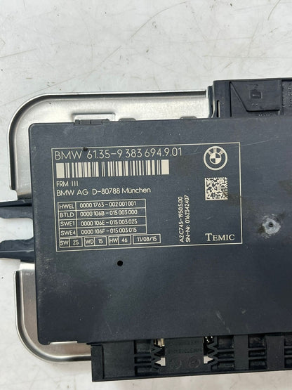 2011-2016 BMW X4 F26 FRM III 528i Footwell Light Control Module 9383694 OEM