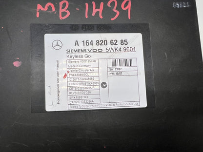 2007-2012 Mercedes GL-Class X164 GL450 Keyless Go Control Module A164 8206285 OE