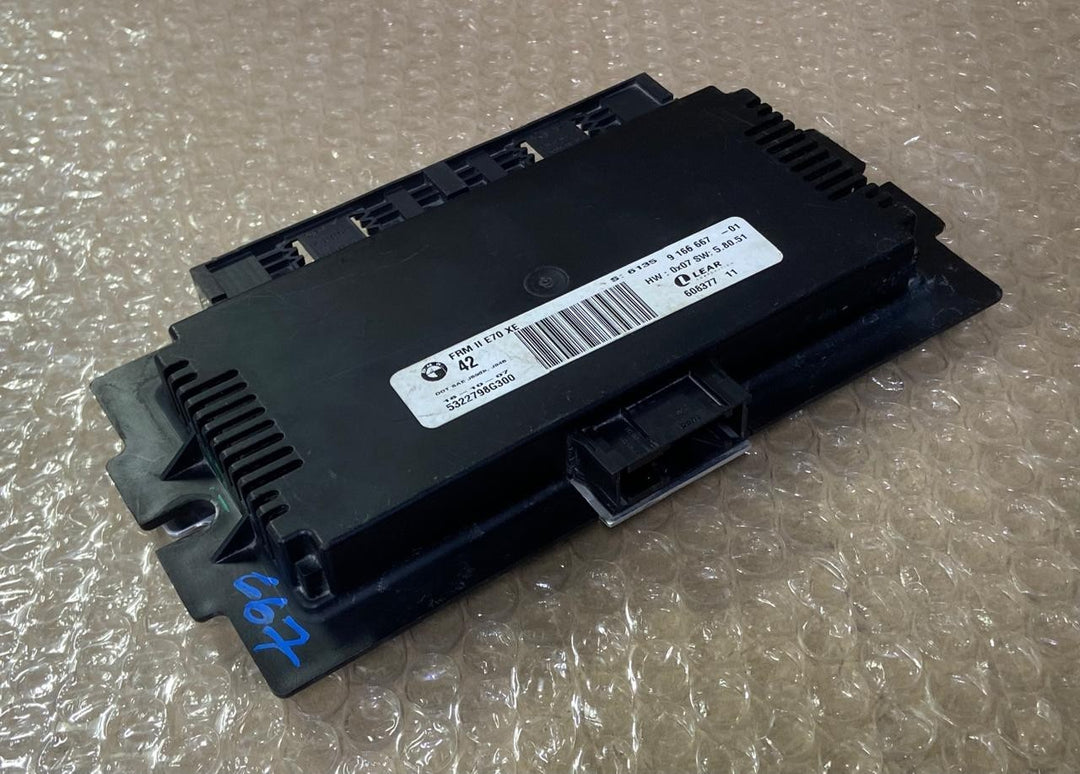 OEM BMW X5 E70 Footwell ECU Light Control Unit Module FRM II Lear 9166667