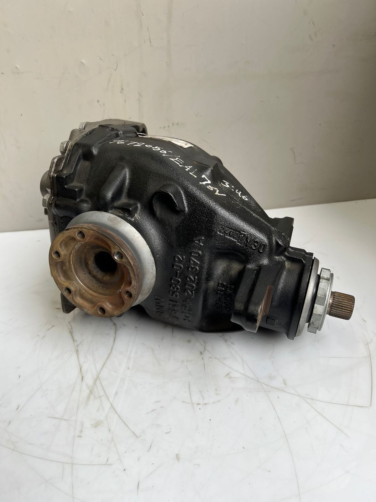 2007-2012 BMW 335i  E90 E92 N55 Rear Differential Axle Carrier 7572056 - 3.46 