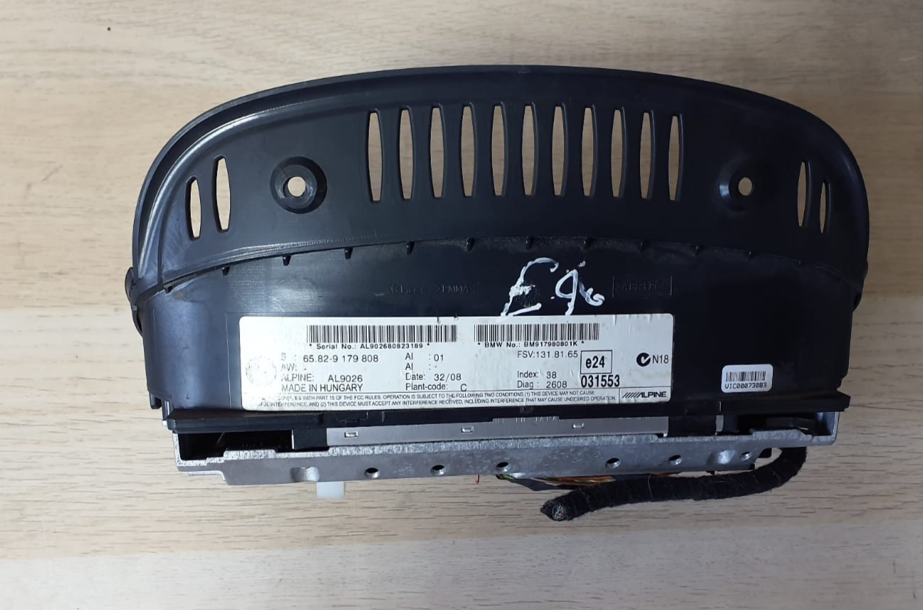 BMW 3 Series E90 E91 E92 2010 OEM Sat Nav Display Screen Monitor 9179808