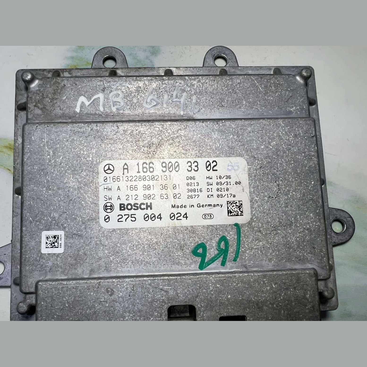 11-15 Mercedes ML350 Night Vision Control Unit A1669003302 ML/GLE W166 GL/GLS