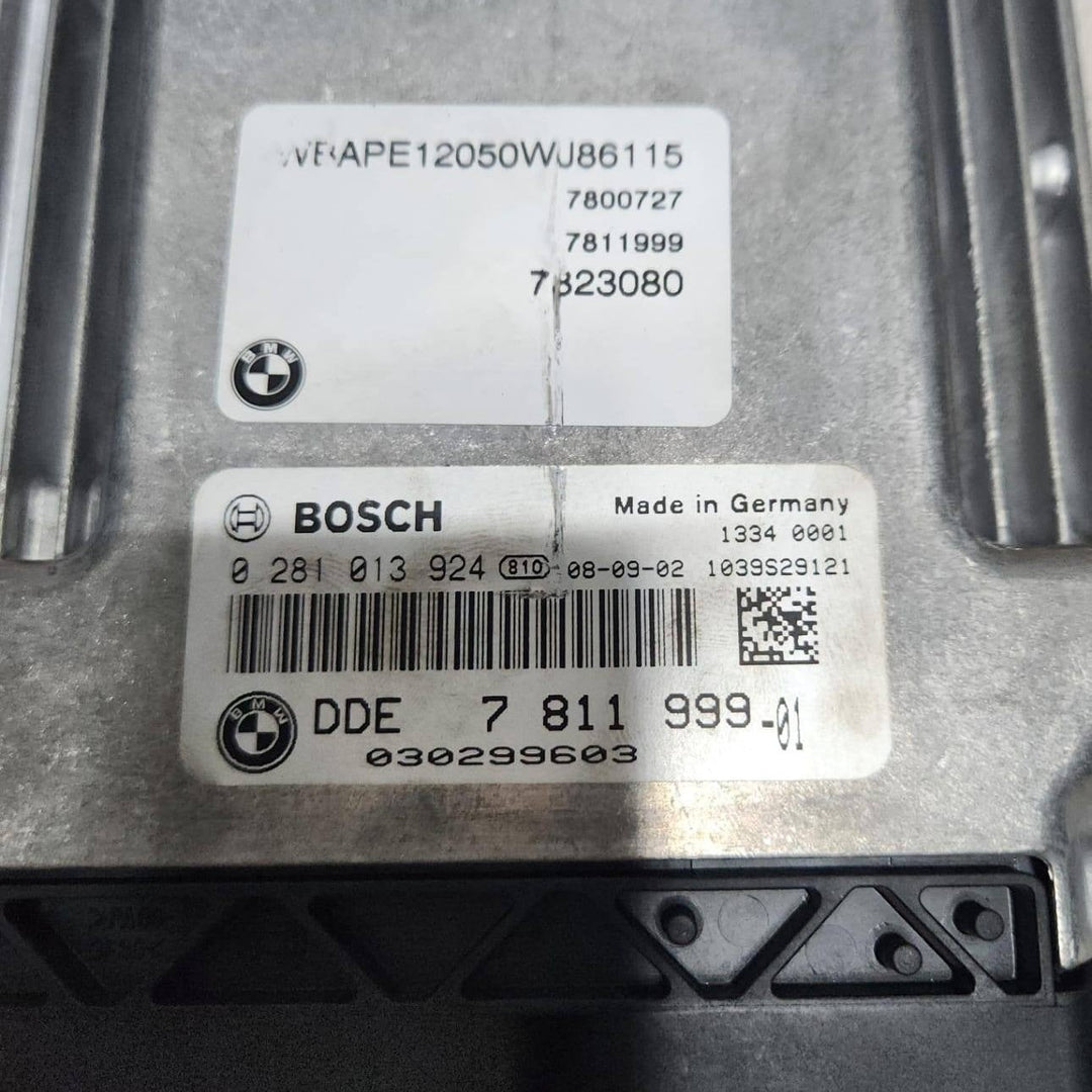 2004-2010 BMW X3 Engine Control Unit 7811999 E83 2.0D ECU SET FOR X3 E83 2.0D 