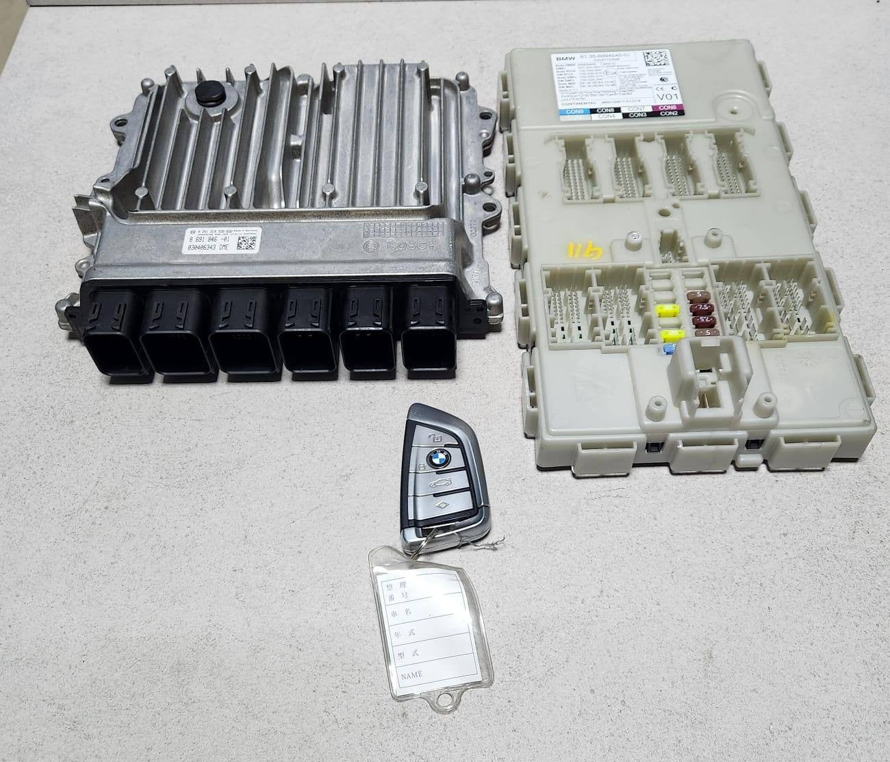 2018 BMW 730e G11 Engine Control Unit 8691846 G30 G12 730e 740Le ECU SET 