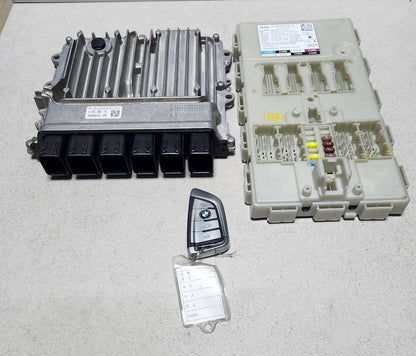 2018 BMW 730e G11 Engine Control Unit 8691846 G30 G12 730e 740Le ECU SET 