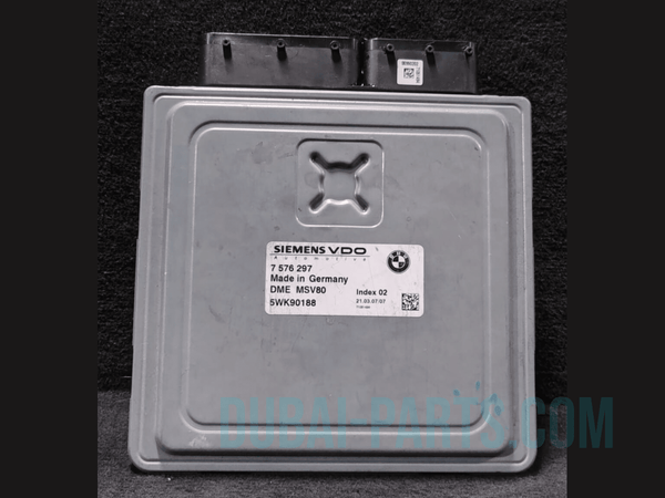BMW 3.0I N52  msv80 ENGINE CONTROL UNIT ECU MODULE ONLY SIEMENS 5WK90188-7576297