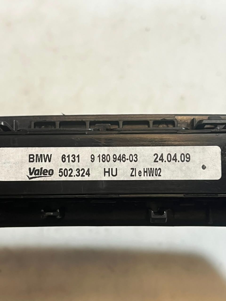 2007-2010 BMW X5 E70 X6 E71 Center Console Multi Switch UNIT PANEL 9180946 OEM