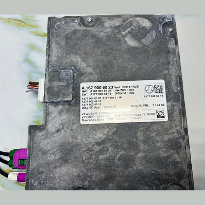 Mercedes-Benz GLE Instrument Speedometer Cluster Control Module A167 9006023 OEM