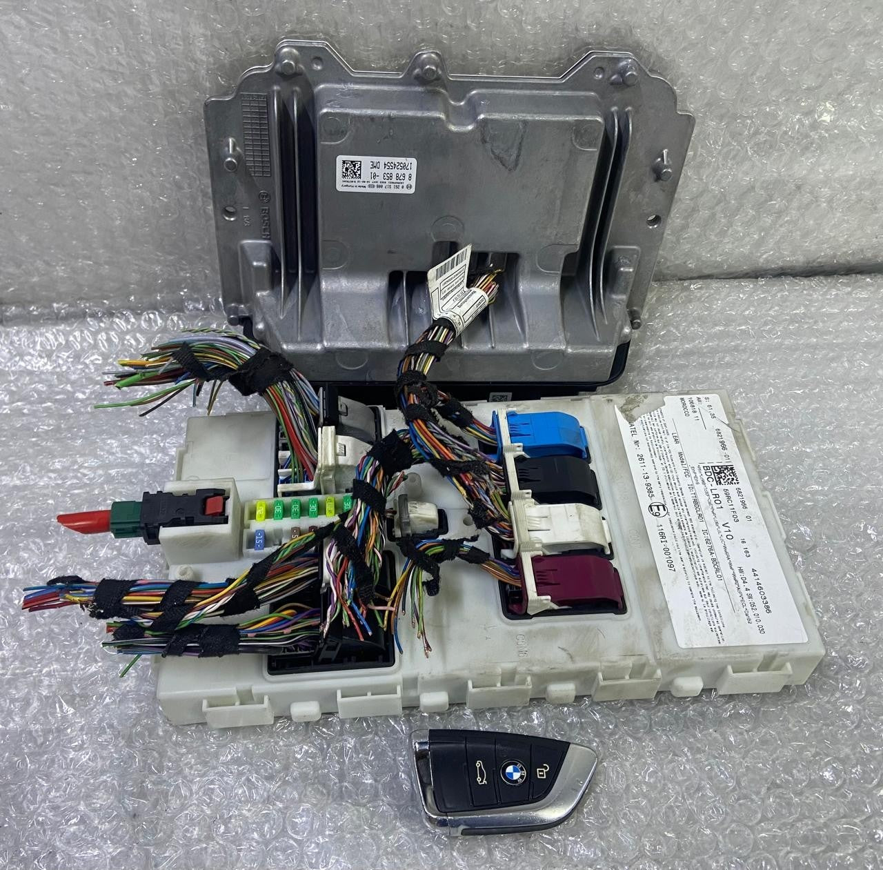 OEM BMW X1 F48 B38 ECU Engine Control unit DME Set 8678853 BOSCH