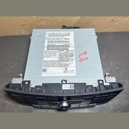 2012–2014 Mercedes-Benz W212 E-Class Head Unit CD Player A212 9007526 OEM