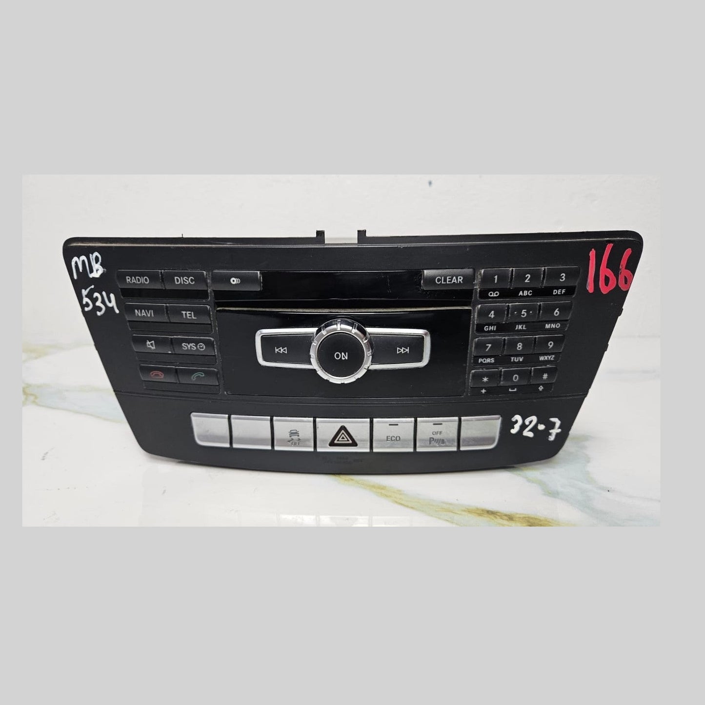 12-16 Mercedes-Benz W166 ML GLE Radio Audio Head Unit CD Player A166 9003207 OEM