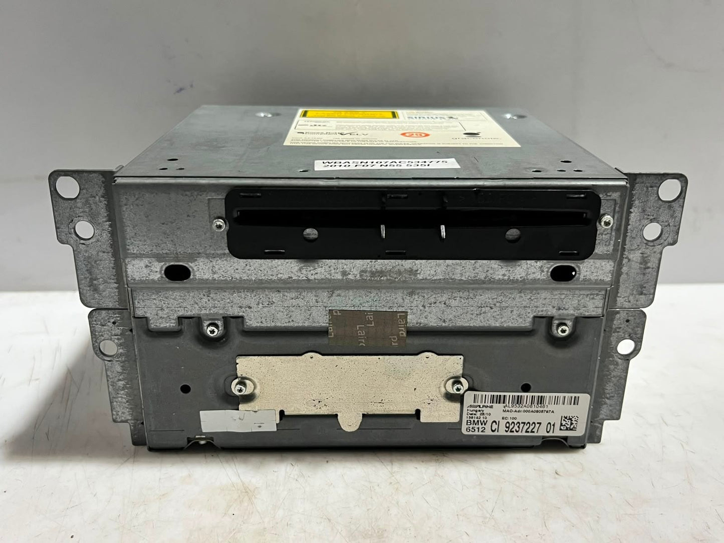2010 BMW 5 Series GT F07 N55 535I models Radio HEAD UNIT CD NBT 9237227 OEM