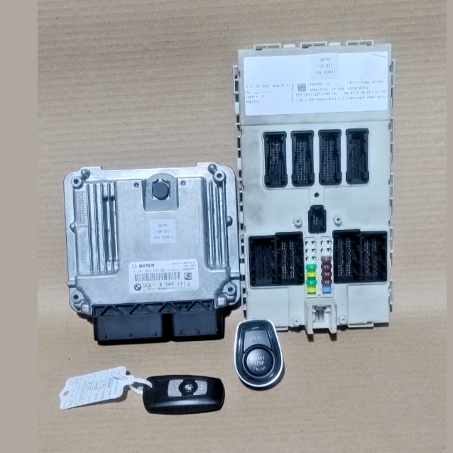 BMW 1 SERIES F20 LCI  116D ECU B37 ENGINE IGNITION KIT OEM+ KEY OEM  8589141