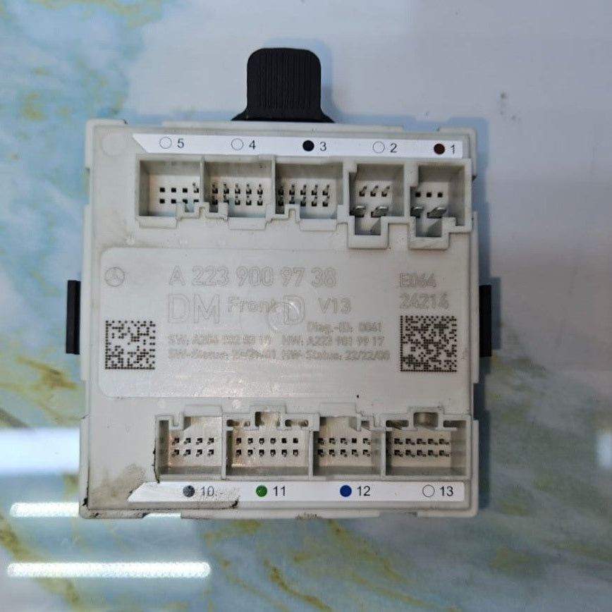 Mercedes W206 C-Class Front Driver Side Door Control Module A223 9009738 OEM RHD