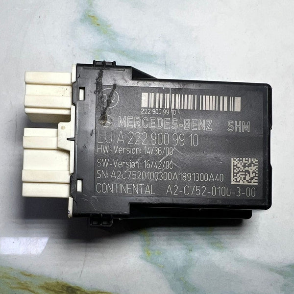 Mercedes Seat Heating Control Module A2229009910 S-Class W222, E-Class W213 W463