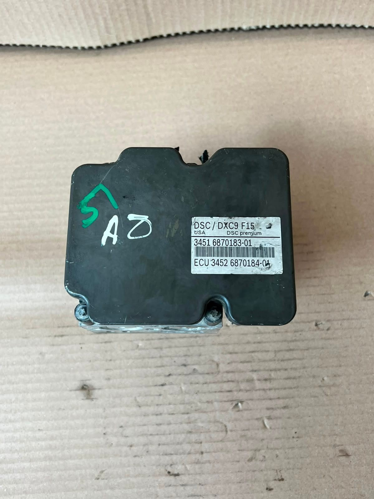 2013-2018 BMW X5 F15 ABS BRAKE Pump CONTROL Module 6870183 OEM