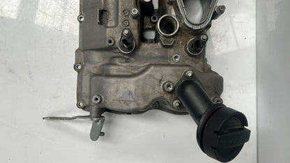 OEM right valve cover for 2012-2016 BMW F10 M5 with S63 engine. 7843506
