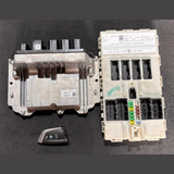OEM BMW X1 F48 B48 2.0i 2016 ENGINE CONTROL UNIT ECU SET  BOSCH - 8654466