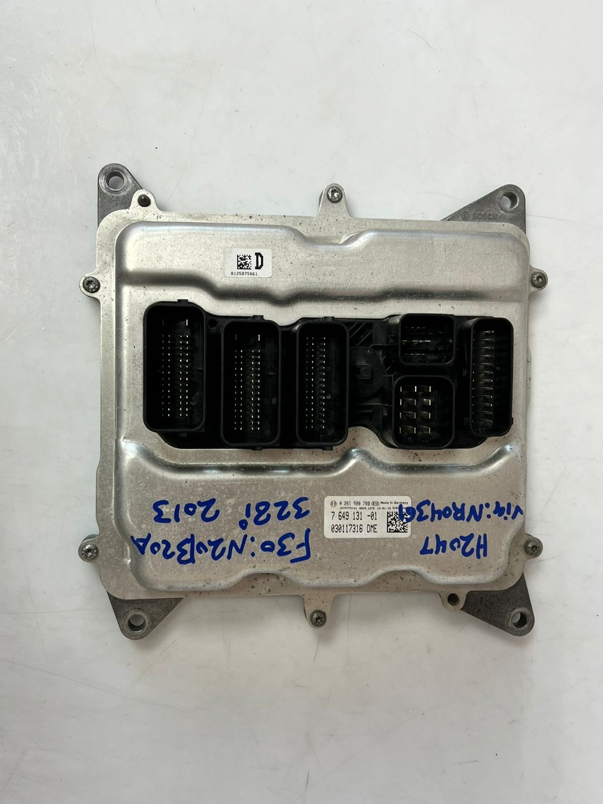 2013 BMW 328i F30 N20B20A Engine Control Unit ECU SET DME +FEM+ 1KEY 7649131 