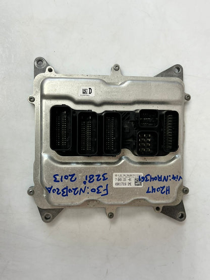 2013 BMW 328i F30 N20B20A Engine Control Unit ECU SET DME +FEM+ 1KEY 7649131 
