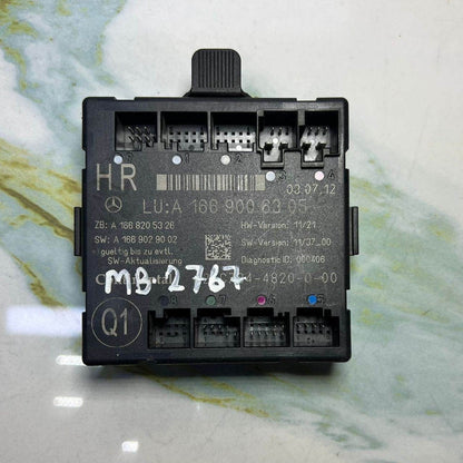 2013-2016 Mercedes-Benz GL450 Door Control Unit A 1669006305 X166 GL450 and W166