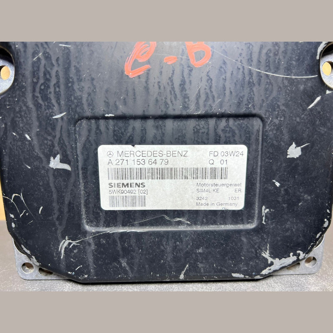 03-06 Mercedes W203 C-Class Engine Control Module Unit ECM ECU A271 1536479OEM