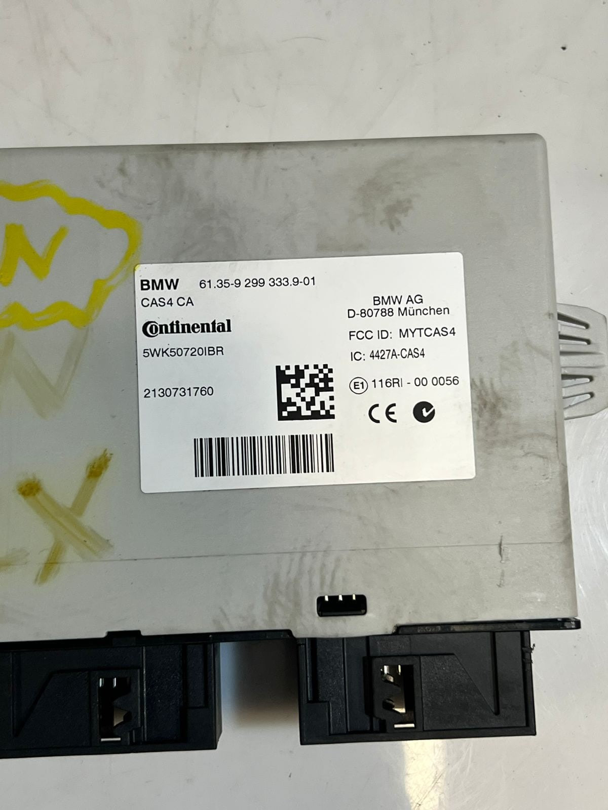 BMW X3 F25 N47N Engine Control Unit Ecu COMPLETE SET DDE+CAS4+1KEY 8574092 