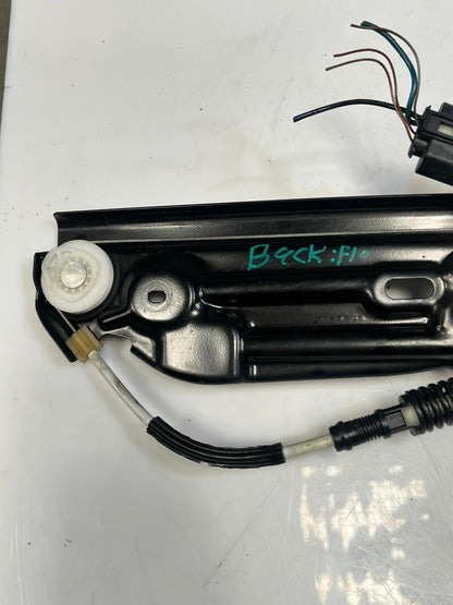 2012-2016 BMW 550i 5' F10 F11 Rear Left Window Regulator With Motor 7182121 OEM
