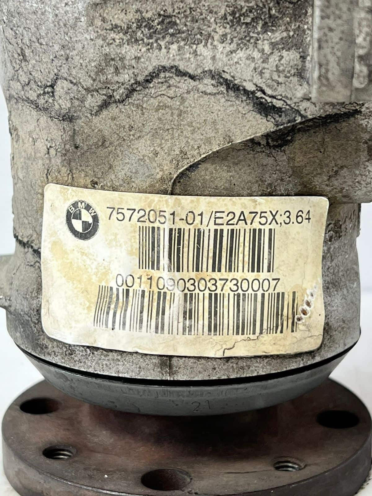 2010-2015 BMW X1 E84 E90 E91 E92 F30 F31 Front Differential 7572051 OEM 3.64