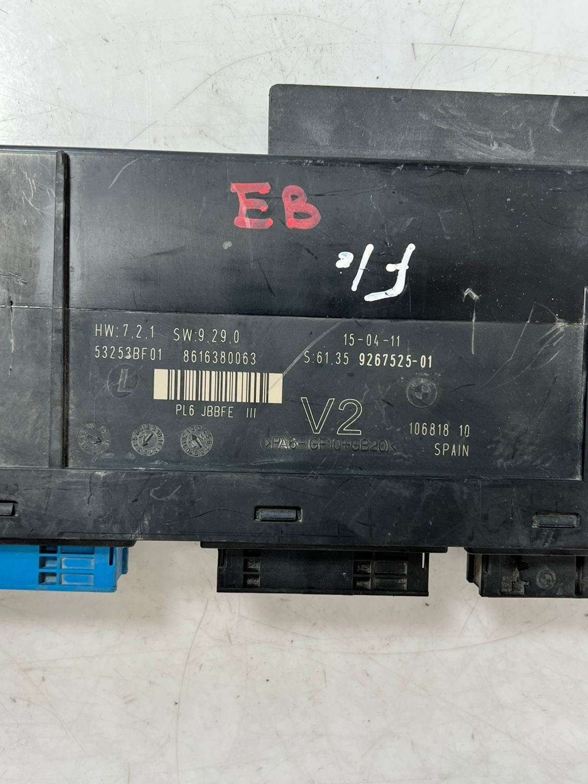 2011 BMW 550i F10 F11 5' F SERIES Body Control Module 9267525 OEM