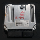 BMW 520D 2014 DIESEL F10  Engine CONTROL UNIT  ECU Diesel B47 8591073